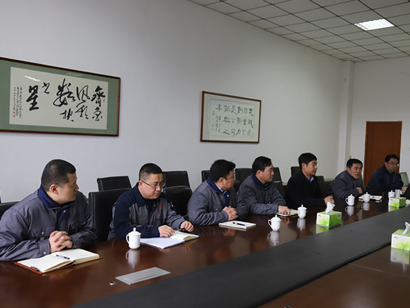 威海經(jīng)技區(qū)工委書記、管委主任呂曉東到公司調(diào)研